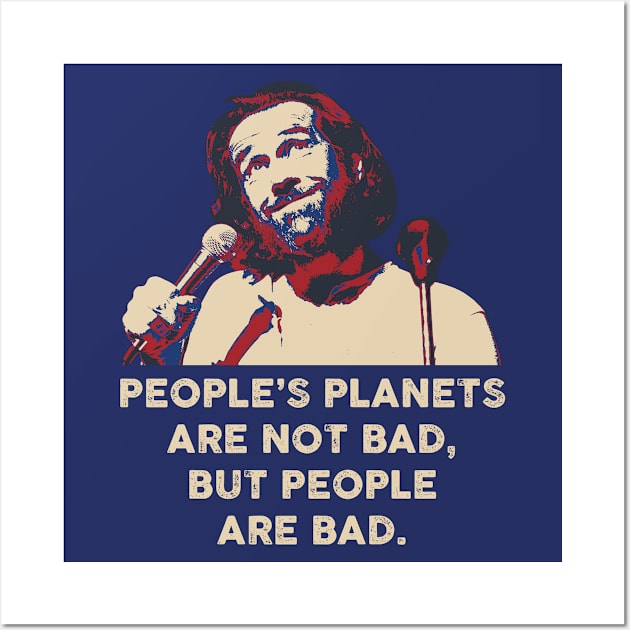 George Carlin Quote 3 Wall Art by mia_me